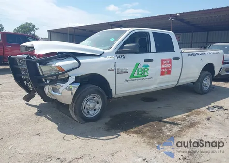 2014 Ram 2500 Tradesman из США, поврежденный, VIN 3C6TR5HT1EG154919
